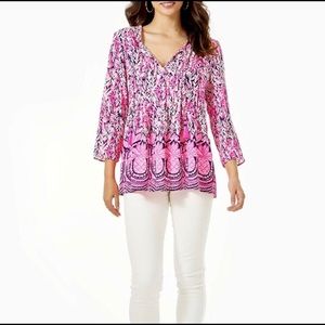 NWT Lilly Pulitzer Marilina Tunic Top